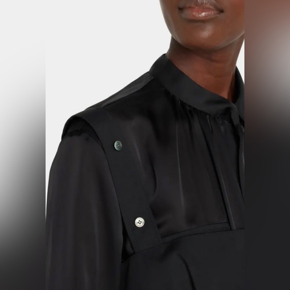 Sacai Satin Combo Dress - Picture 5 of 8